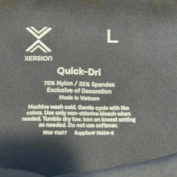 Xersion bike shorts large quick dri - Picture 3 of 5